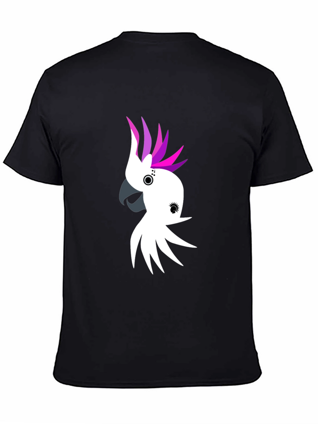 Cockatoo Graphic Tee - Black