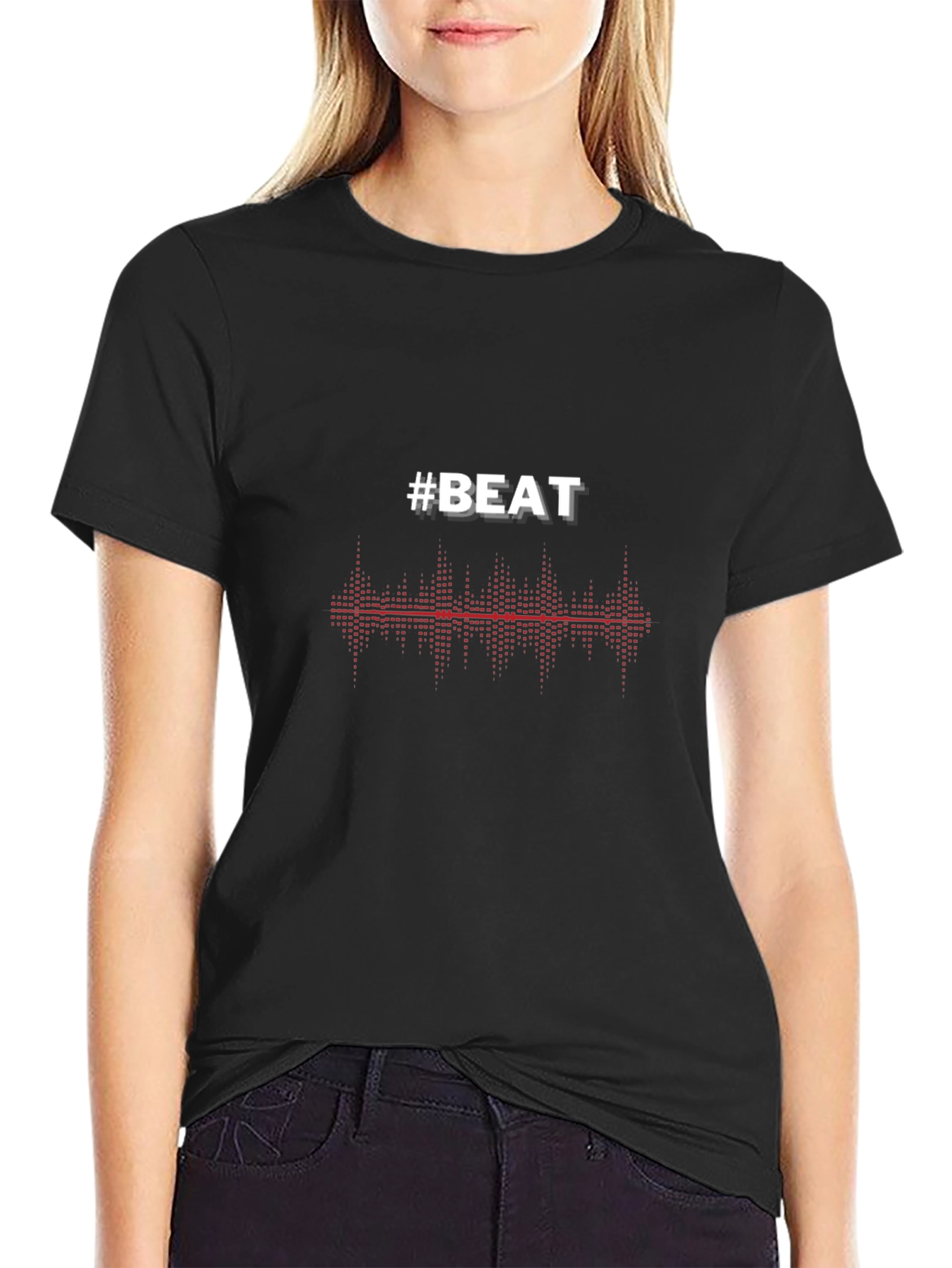 #BEAT Music Graphic T-Shirt - Stylish Design