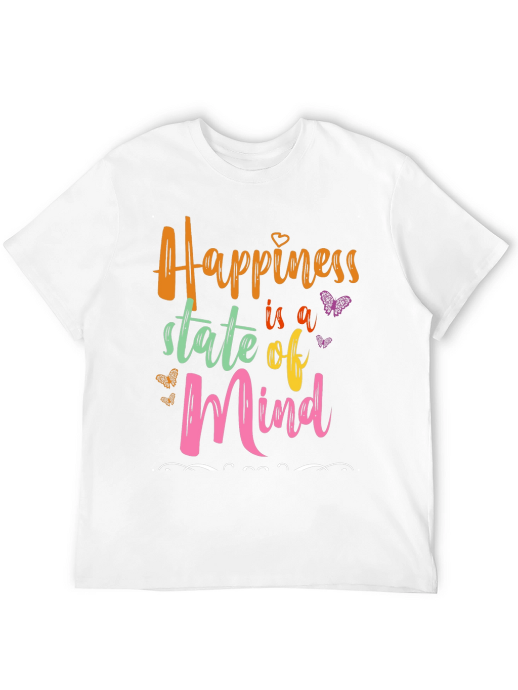 Happiness State of Mind Graphic Tee