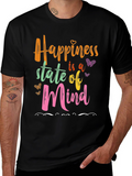 Happiness State of Mind Graphic Tee