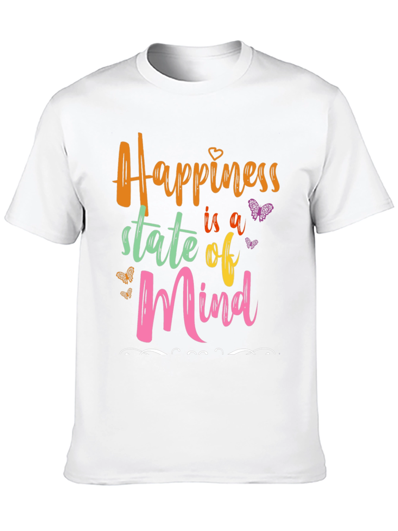 Happiness State of Mind Graphic Tee