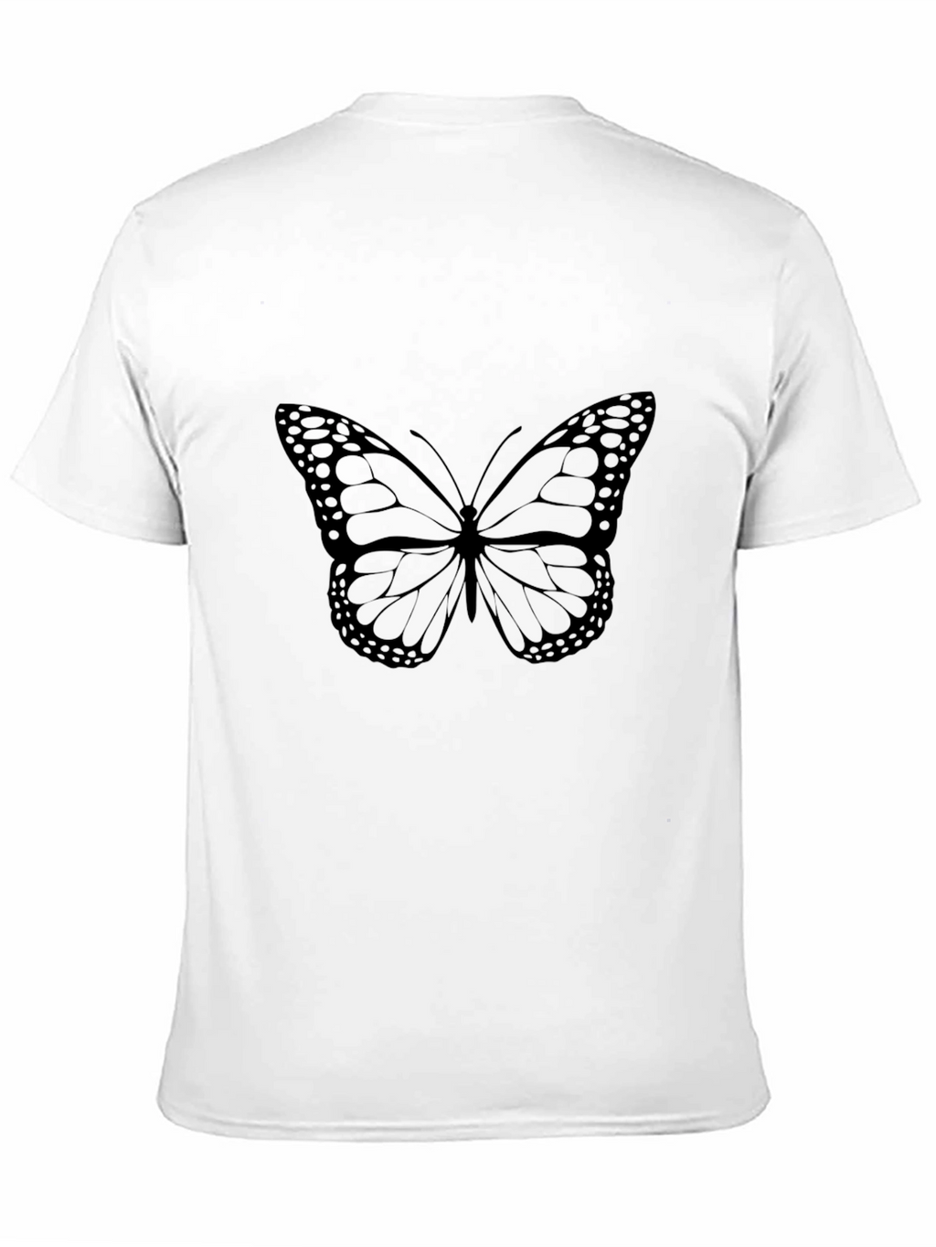 Butterfly Graphic Black T-Shirt