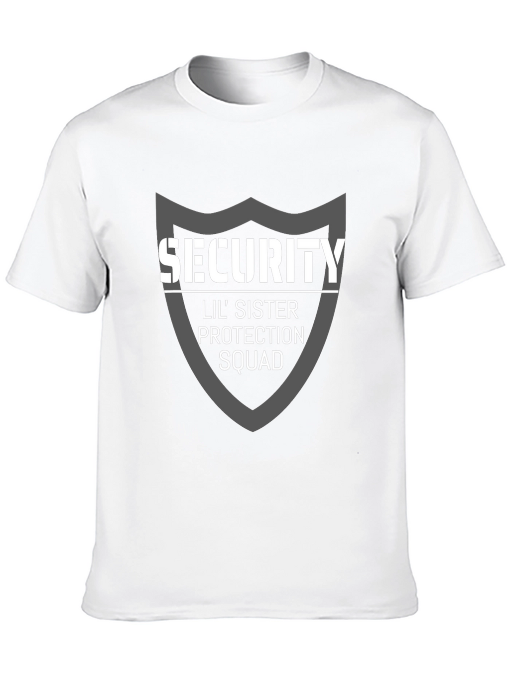 Security Lil Sister Protection Squad Graphic Tee