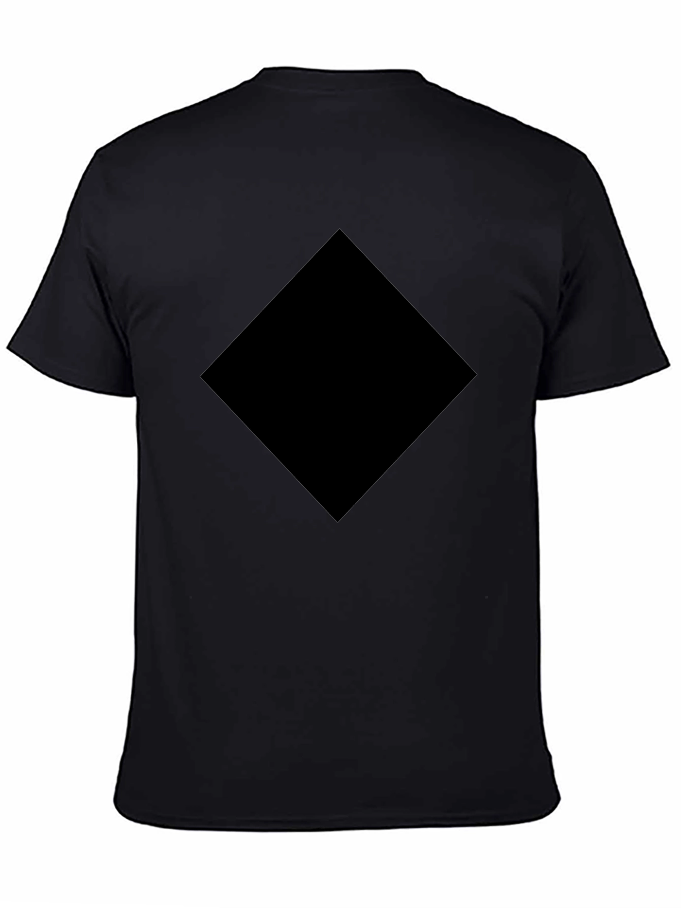 Black Diamond Graphic Tee - Modern Streetwear Style