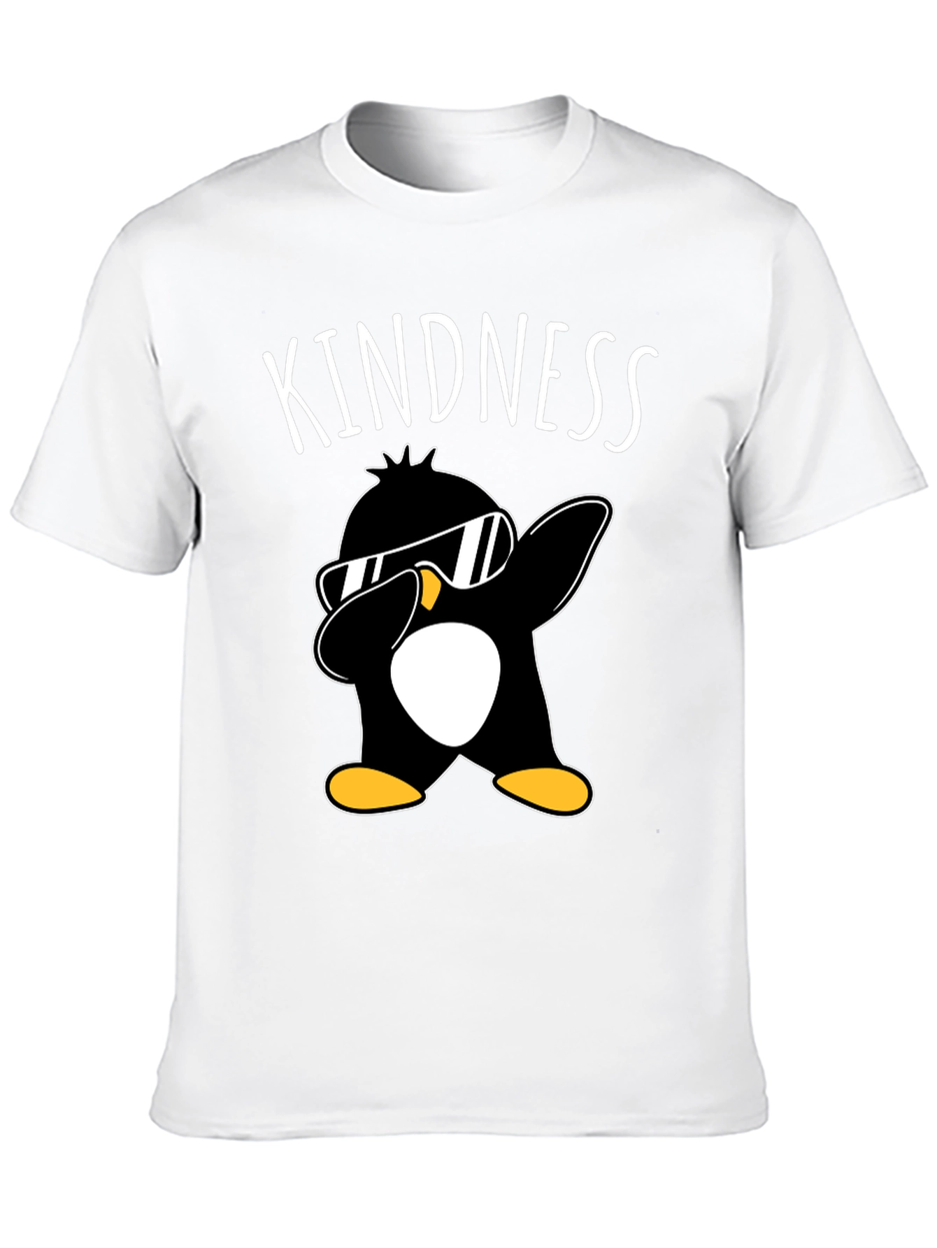 Kindness Penguin Dabbing T-Shirt - Unisex