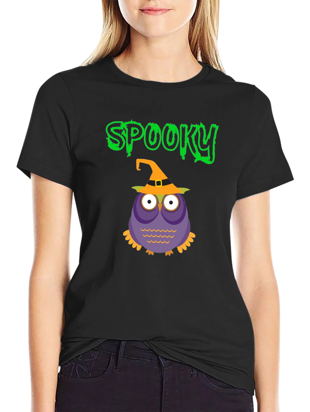 Spooky Owl Halloween T-Shirt