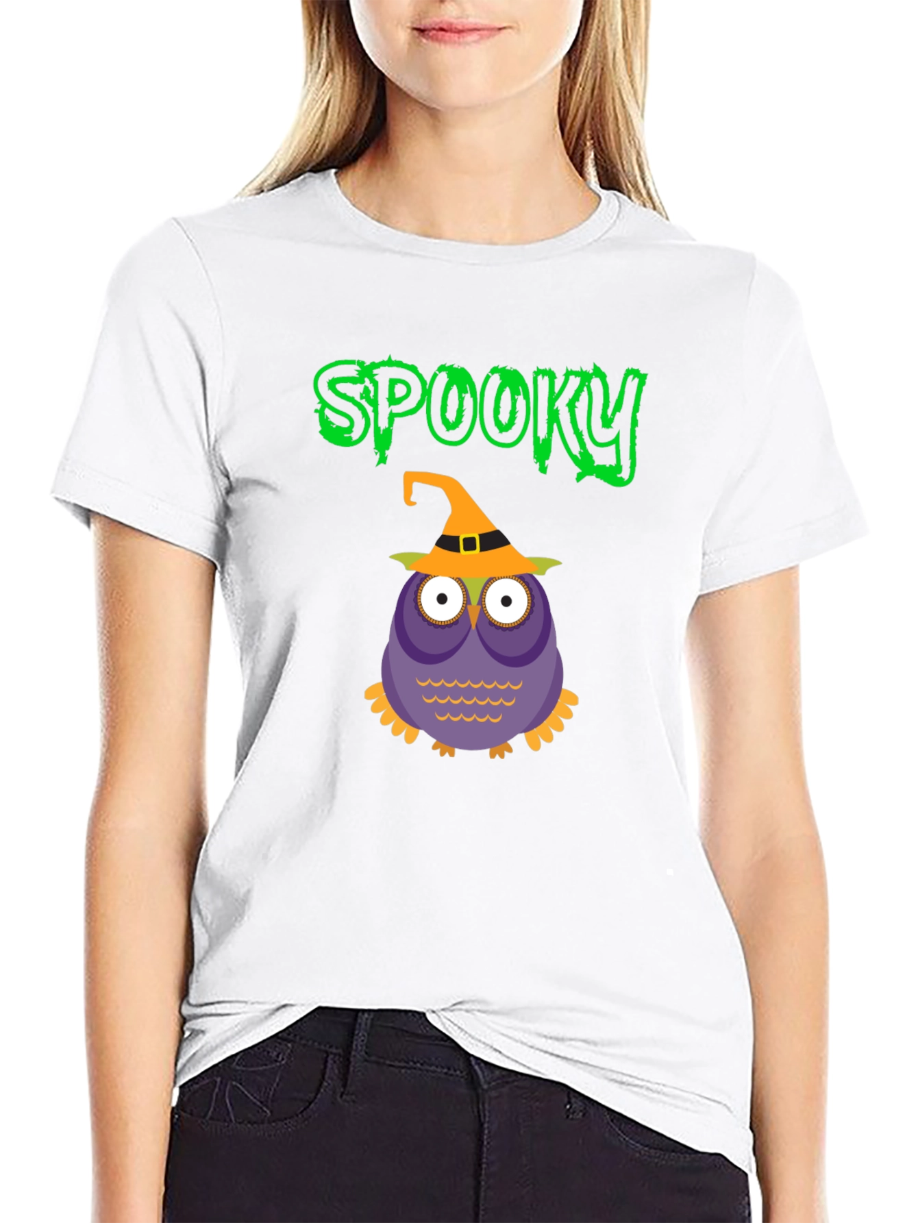 Spooky Owl Halloween T-Shirt