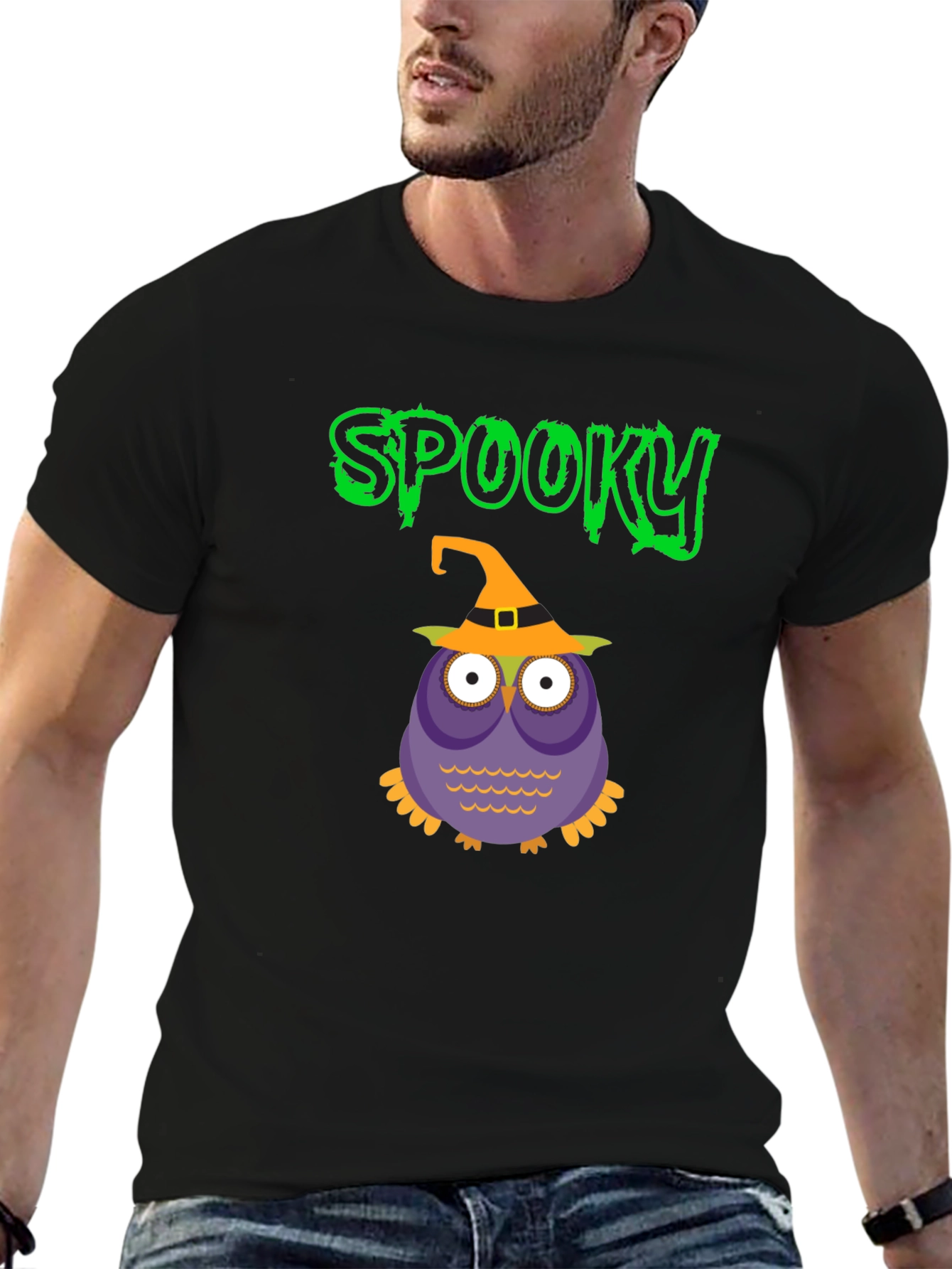 Spooky Owl Halloween T-Shirt