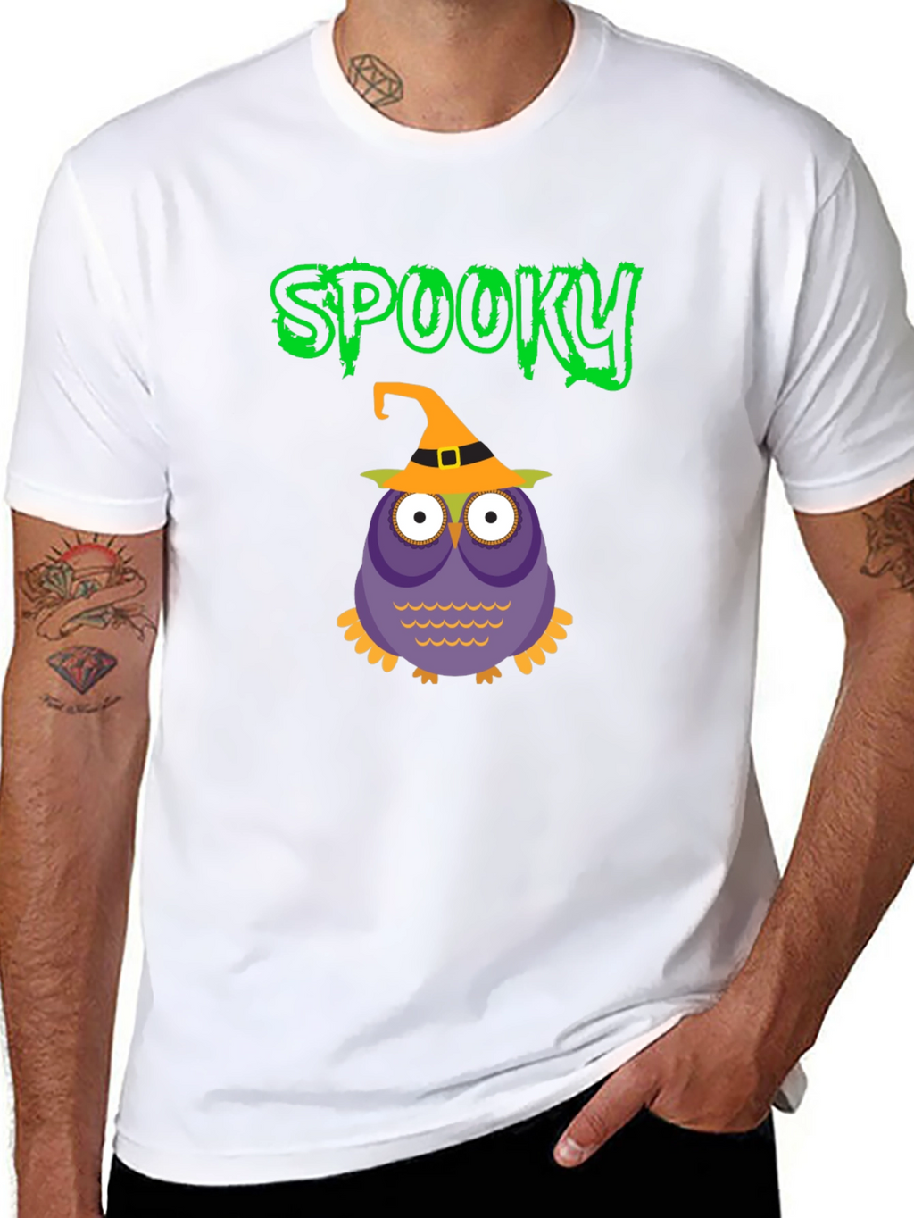 Spooky Owl Halloween T-Shirt