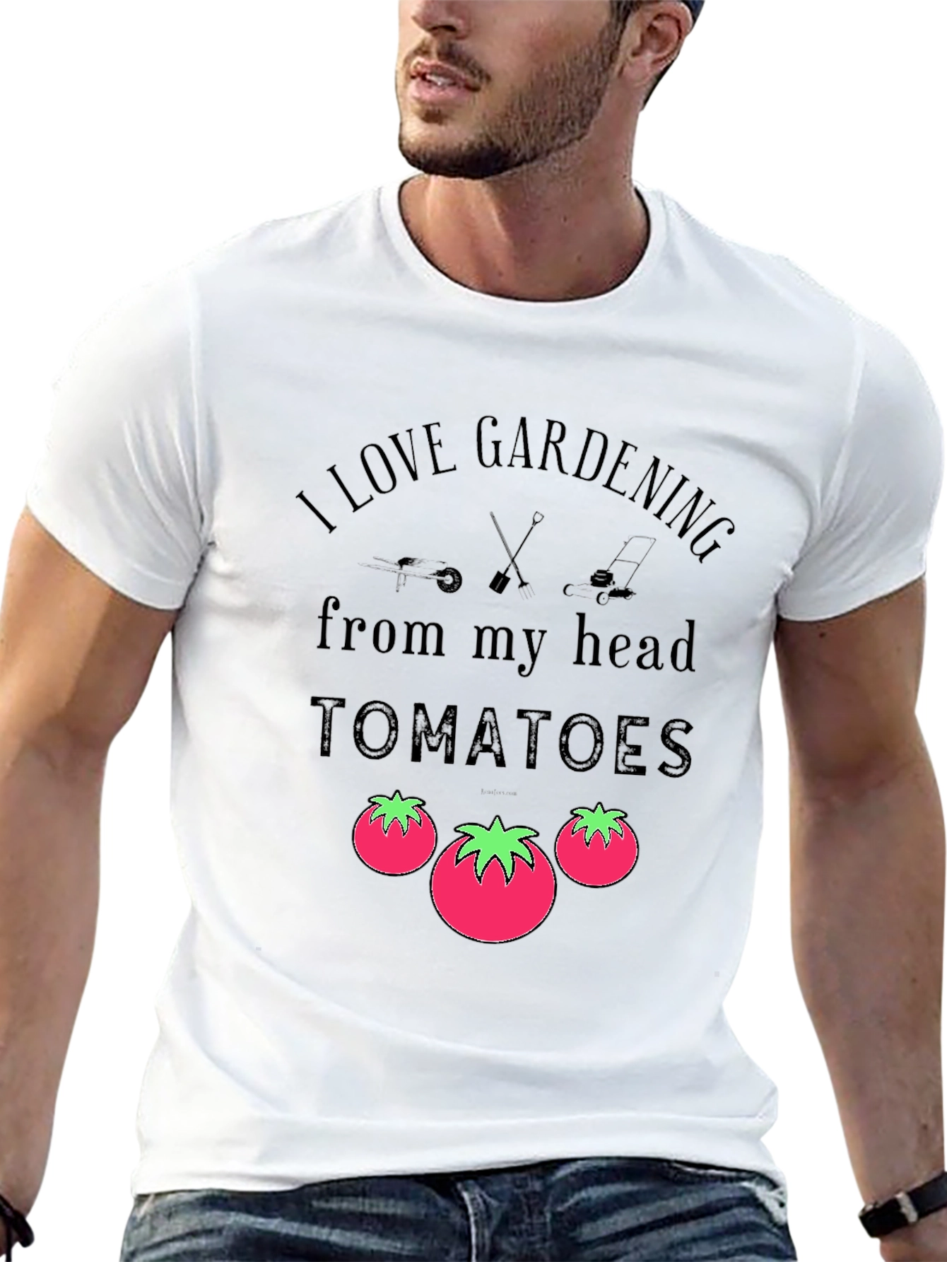 Gardening Tomato Head T-Shirt