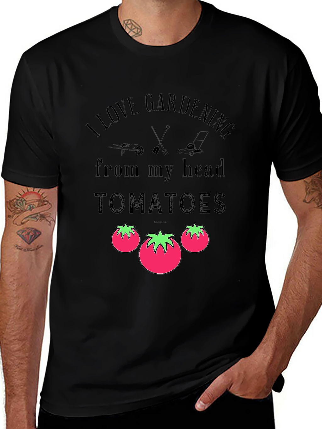 Gardening Tomato Head T-Shirt