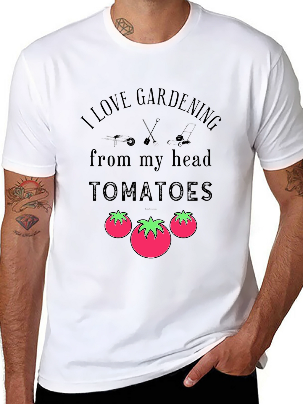 Gardening Tomato Head T-Shirt