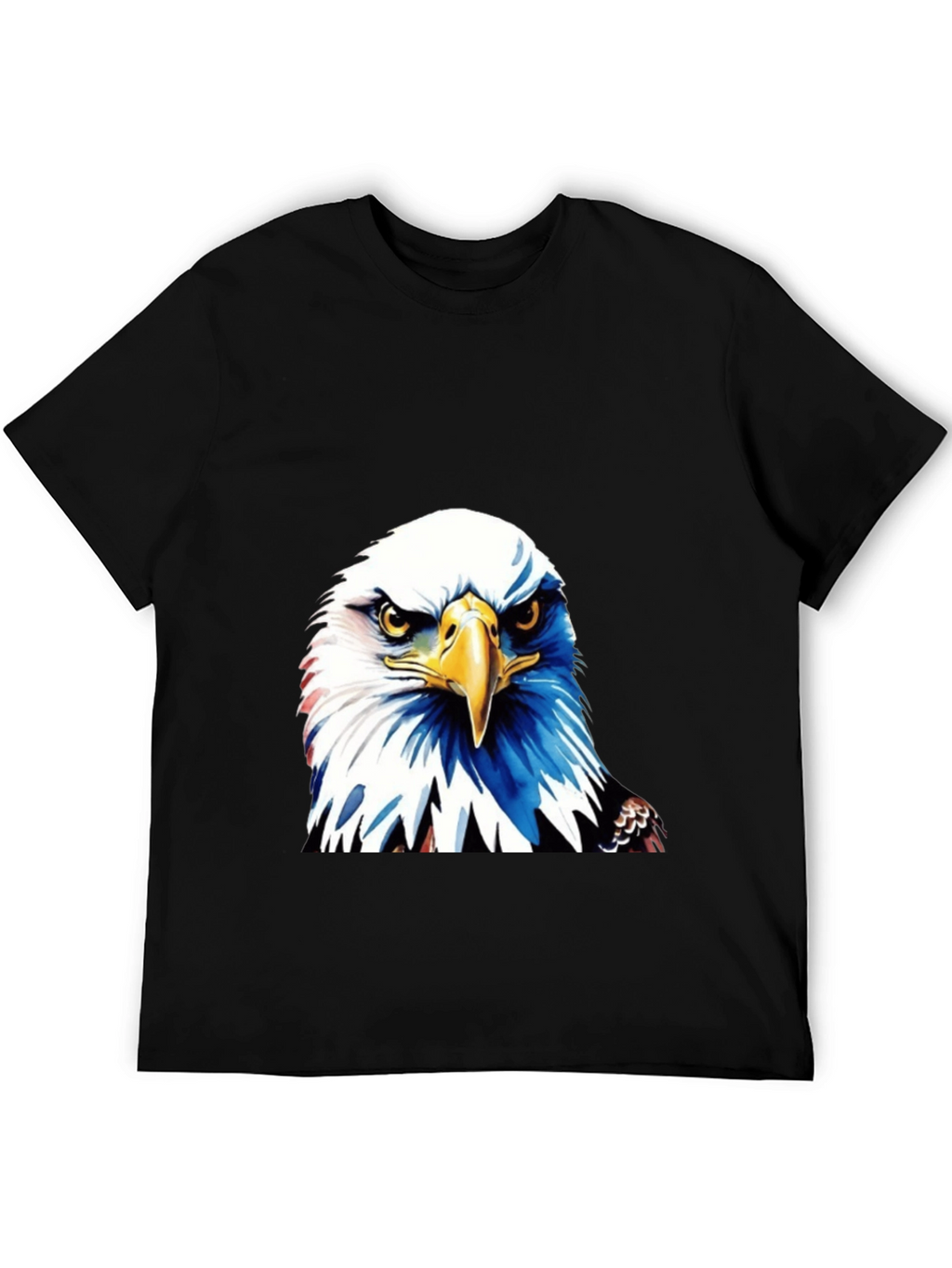 Bold Eagle Graphic Tee - Patriotic Style