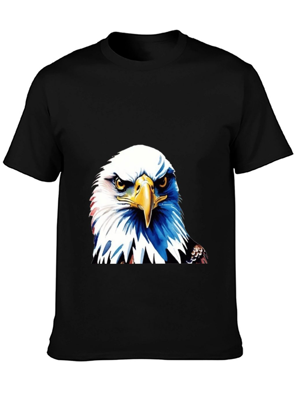 Bold Eagle Graphic Tee - Patriotic Style