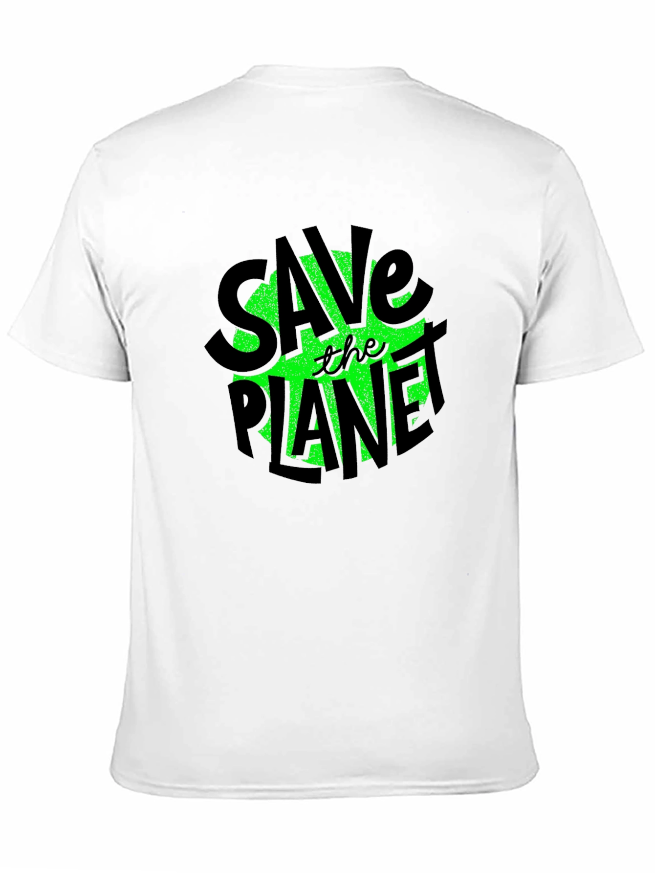 Save the Planet Graphic Print T-Shirt