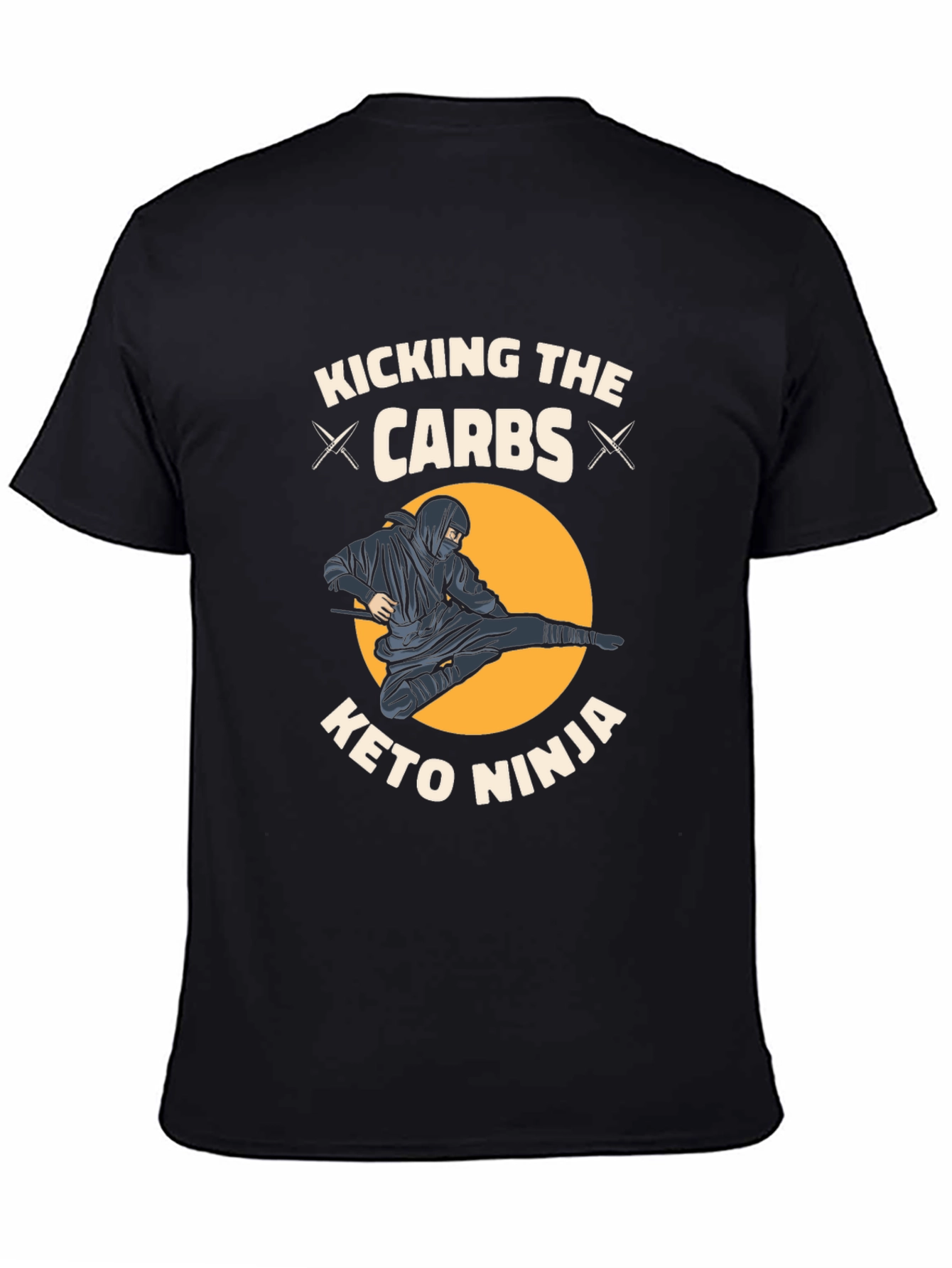 Keto Ninja T-Shirt - Kicking The Carbs