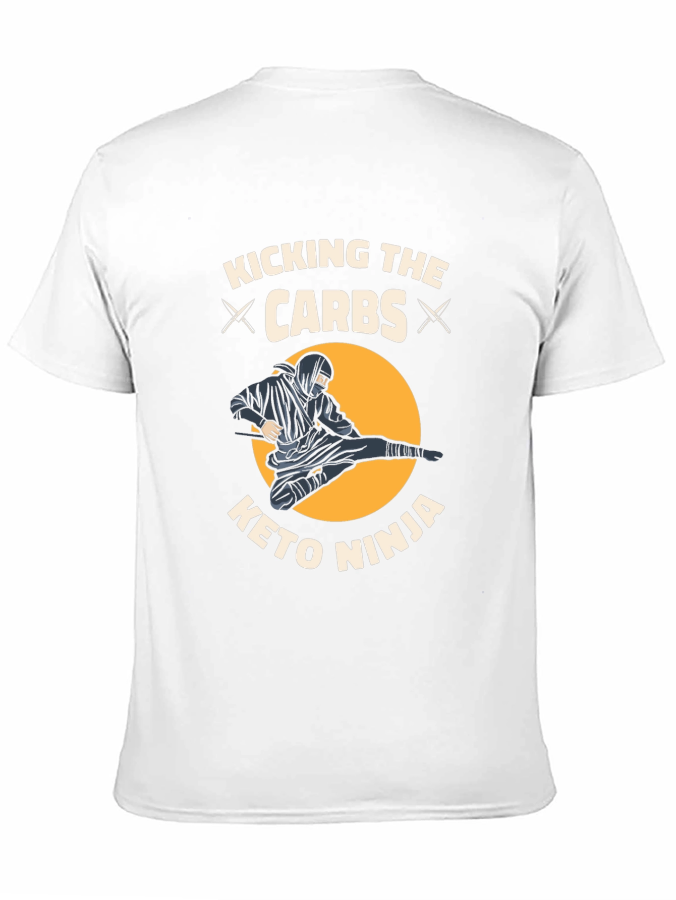 Keto Ninja T-Shirt - Kicking The Carbs