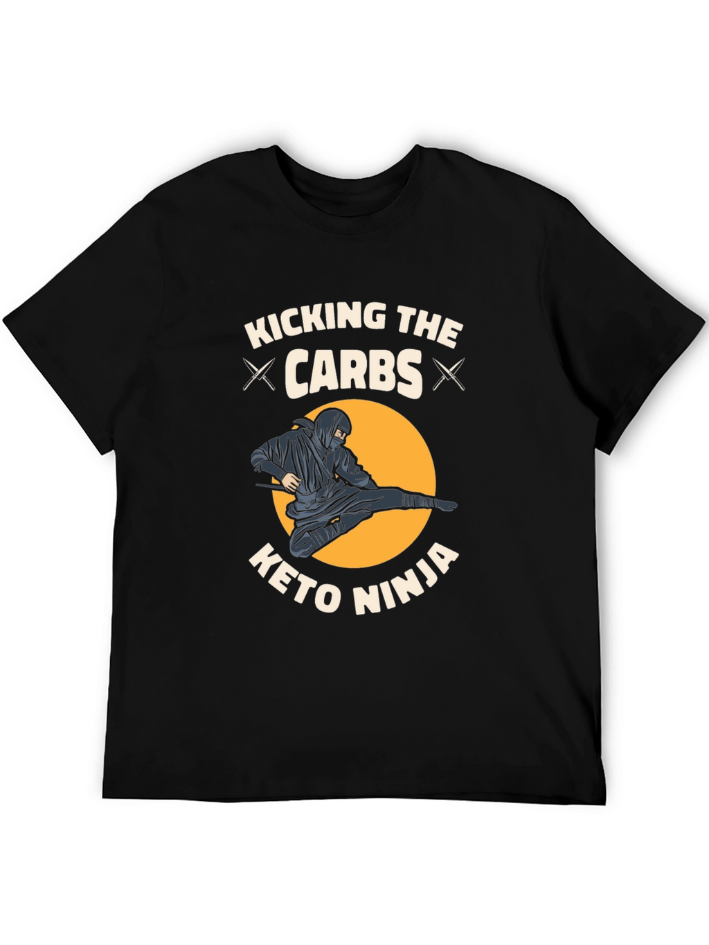 Keto Ninja T-Shirt - Kicking The Carbs
