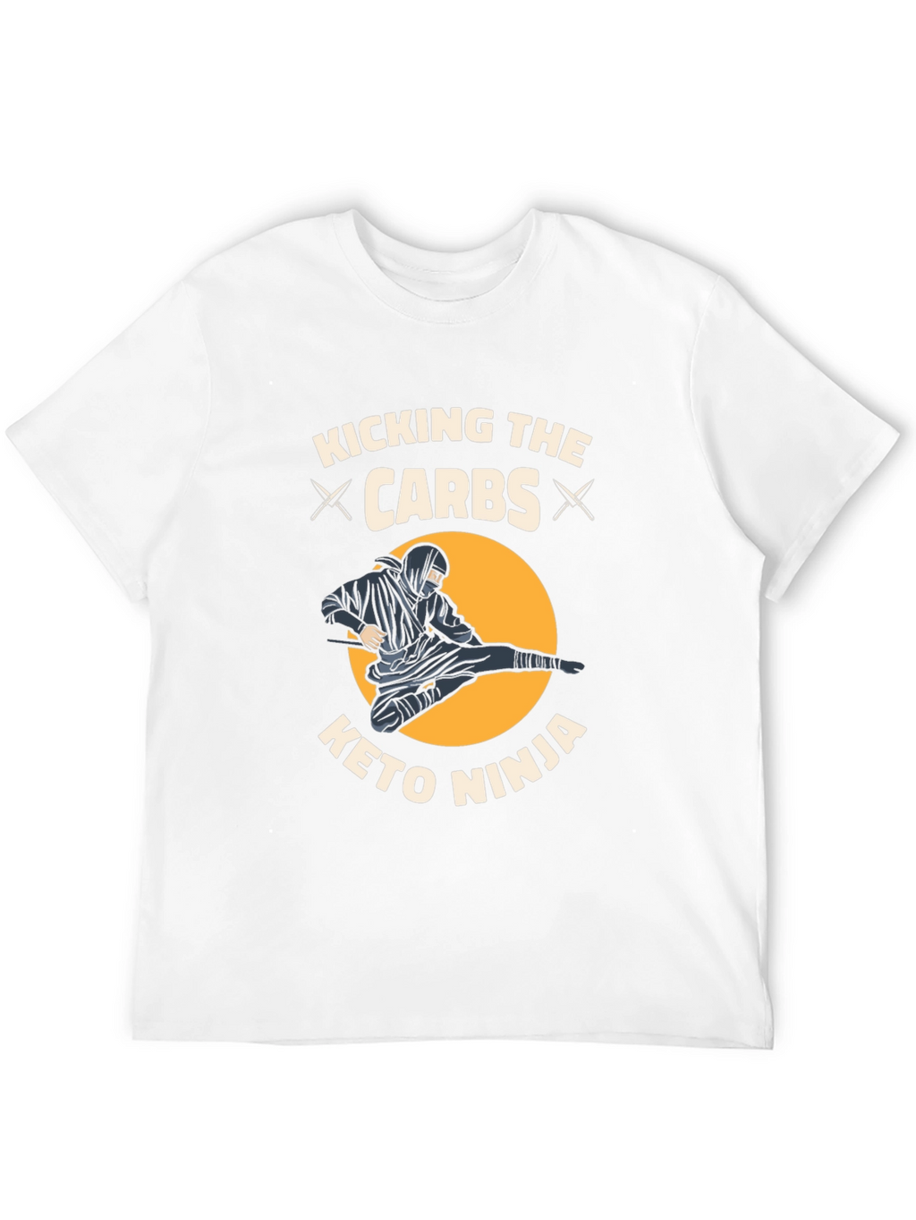 Keto Ninja T-Shirt - Kicking The Carbs
