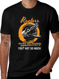 Raptors Make Me Happy T-Shirt