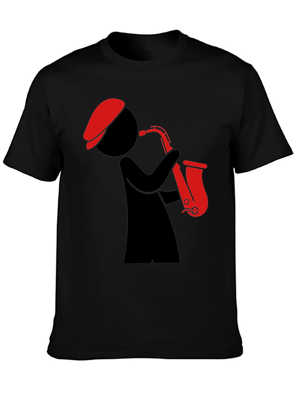 Jazz Player T-Shirt - Cool Graphic Tee