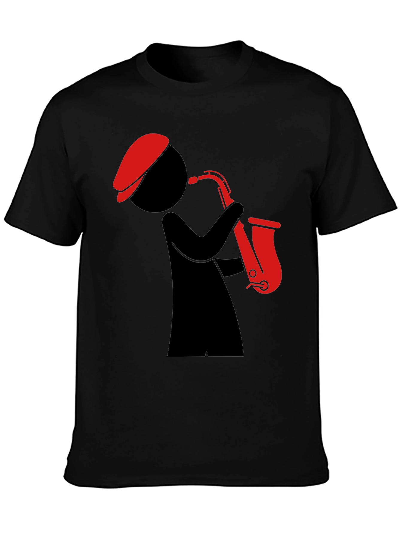 Jazz Player T-Shirt - Cool Graphic Tee