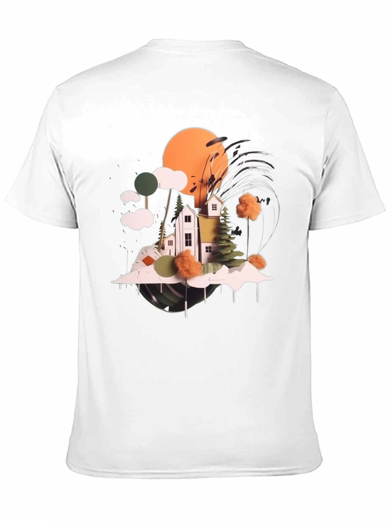 Abstract Landscape Graphic Tee