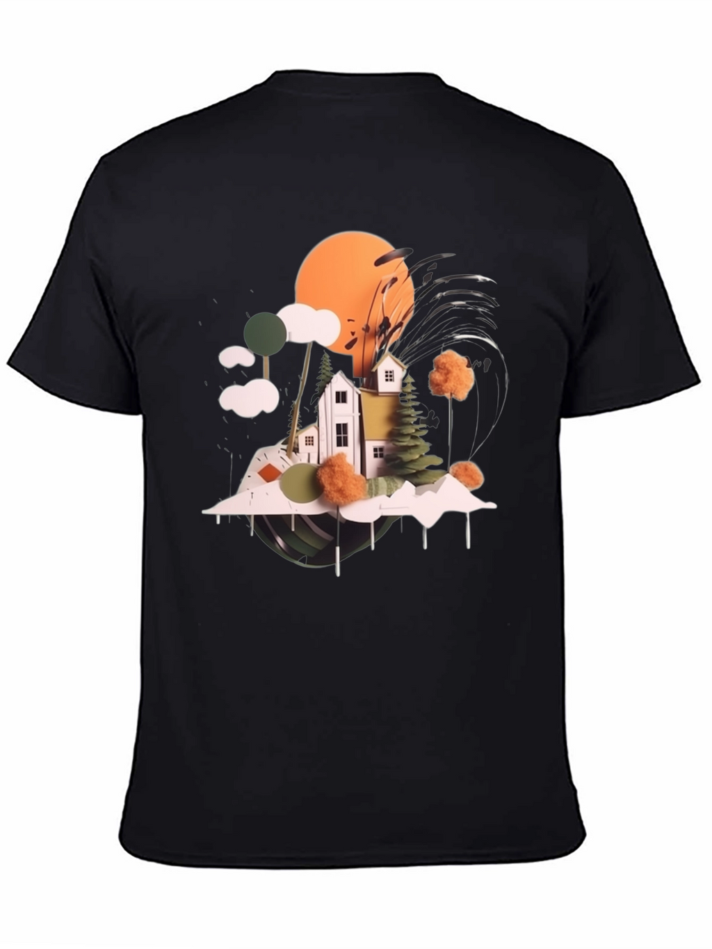 Abstract Landscape Graphic Tee