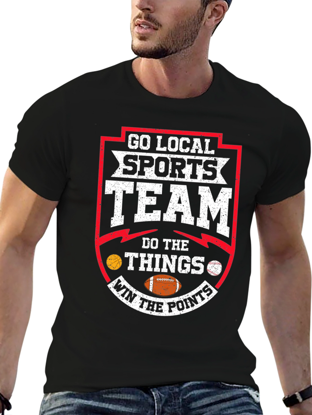 Go Local Sports Team T-Shirt