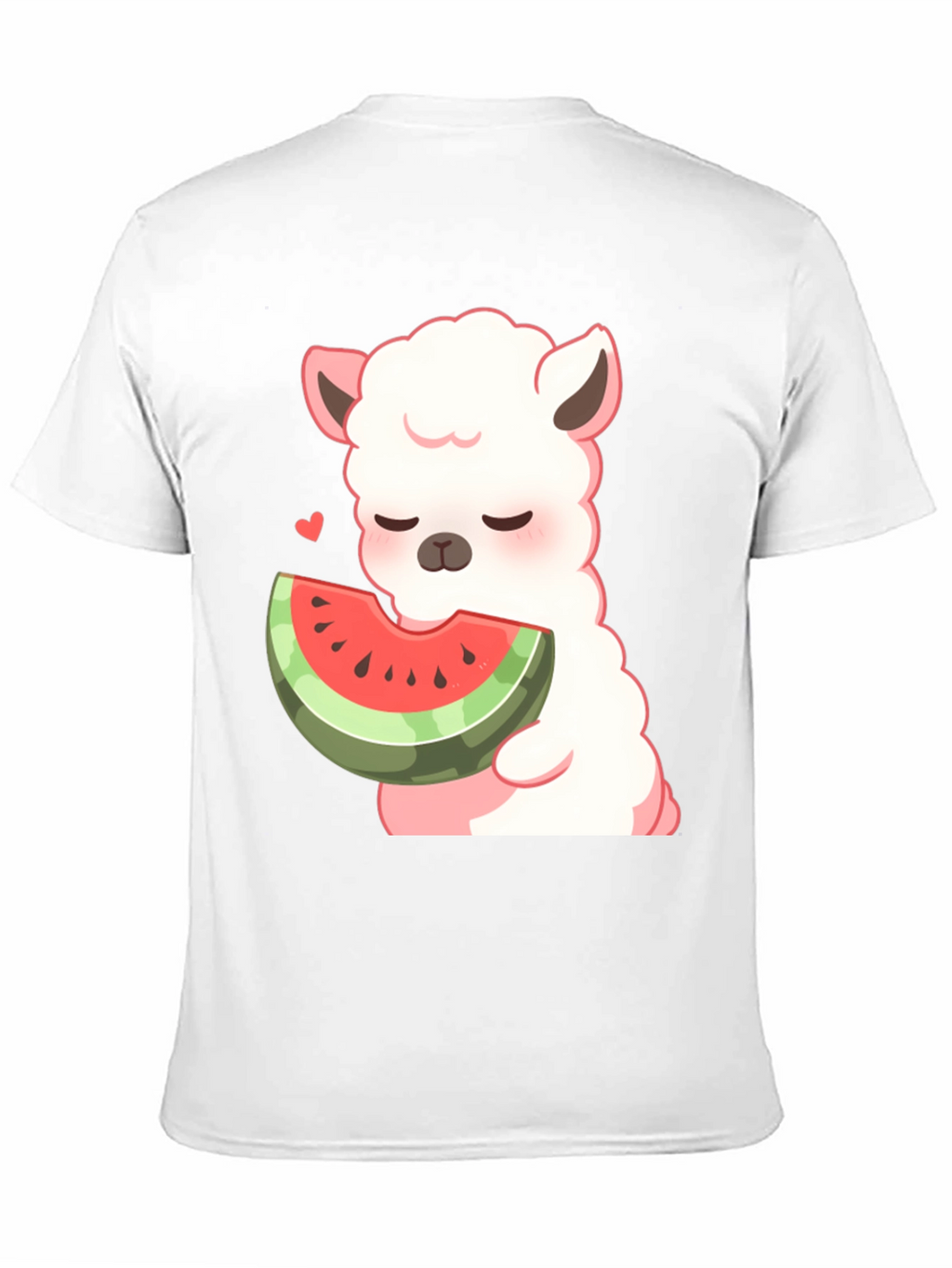 Alpaca Watermelon Graphic T-Shirt