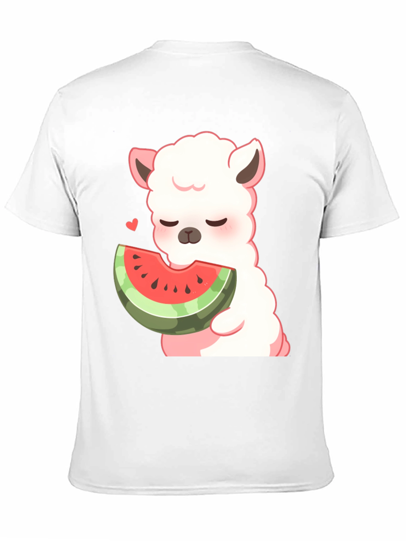 Alpaca Watermelon Graphic T-Shirt