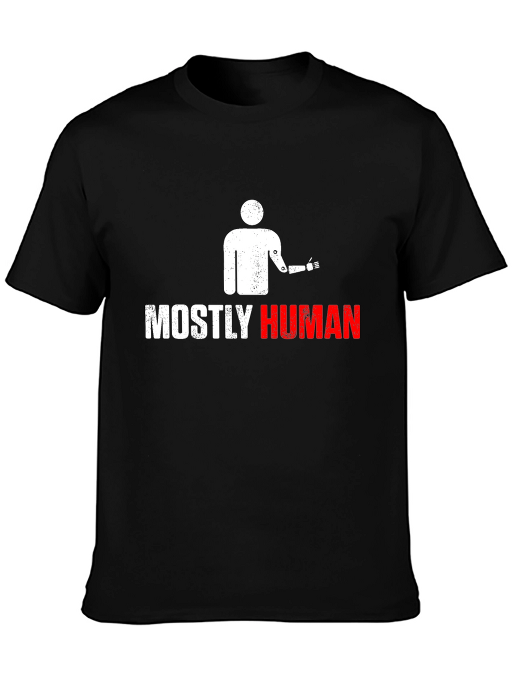 Mostly Human Graphic T-Shirt