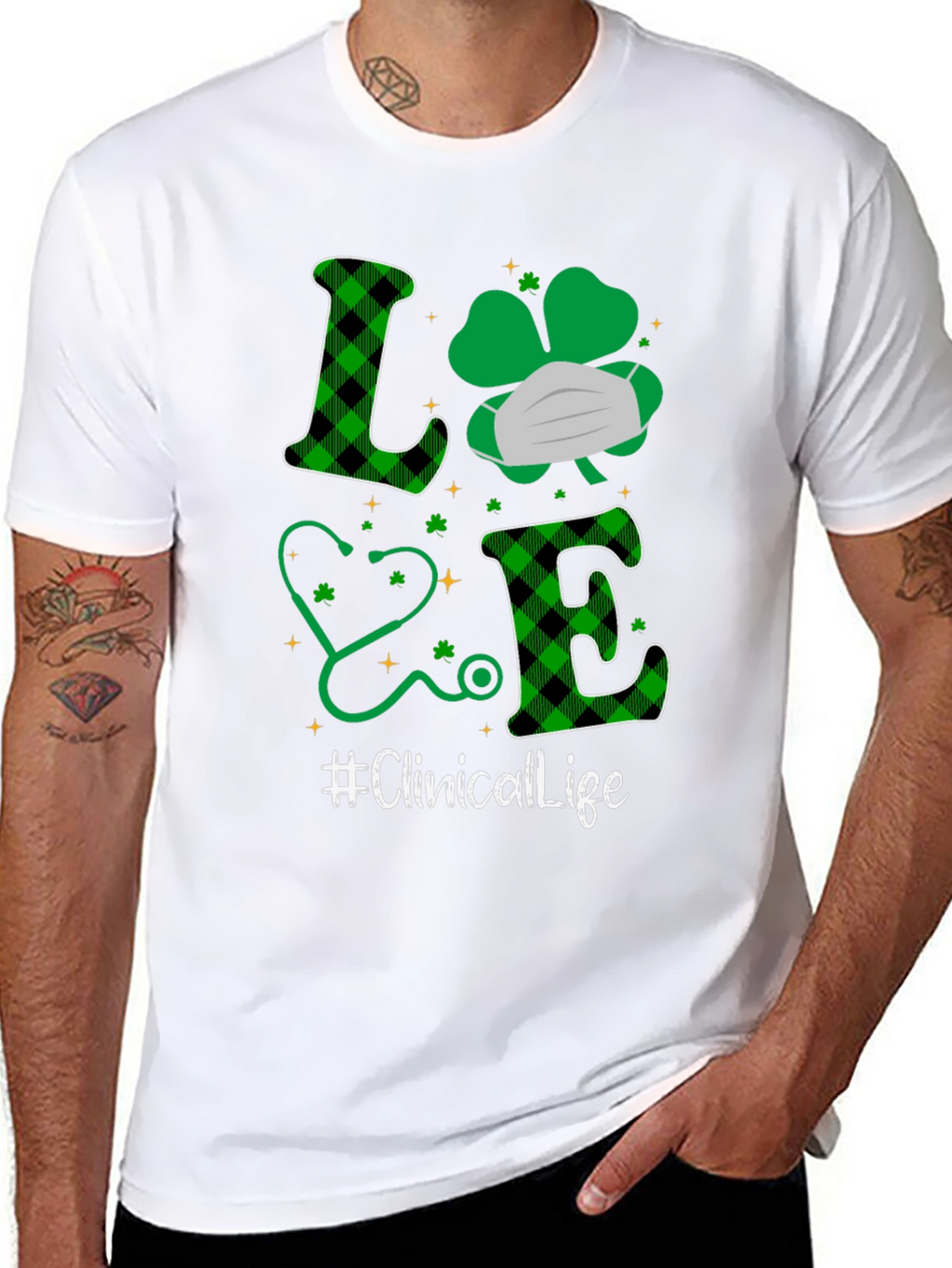 Love Clinical Life St. Patricks Day T-Shirt