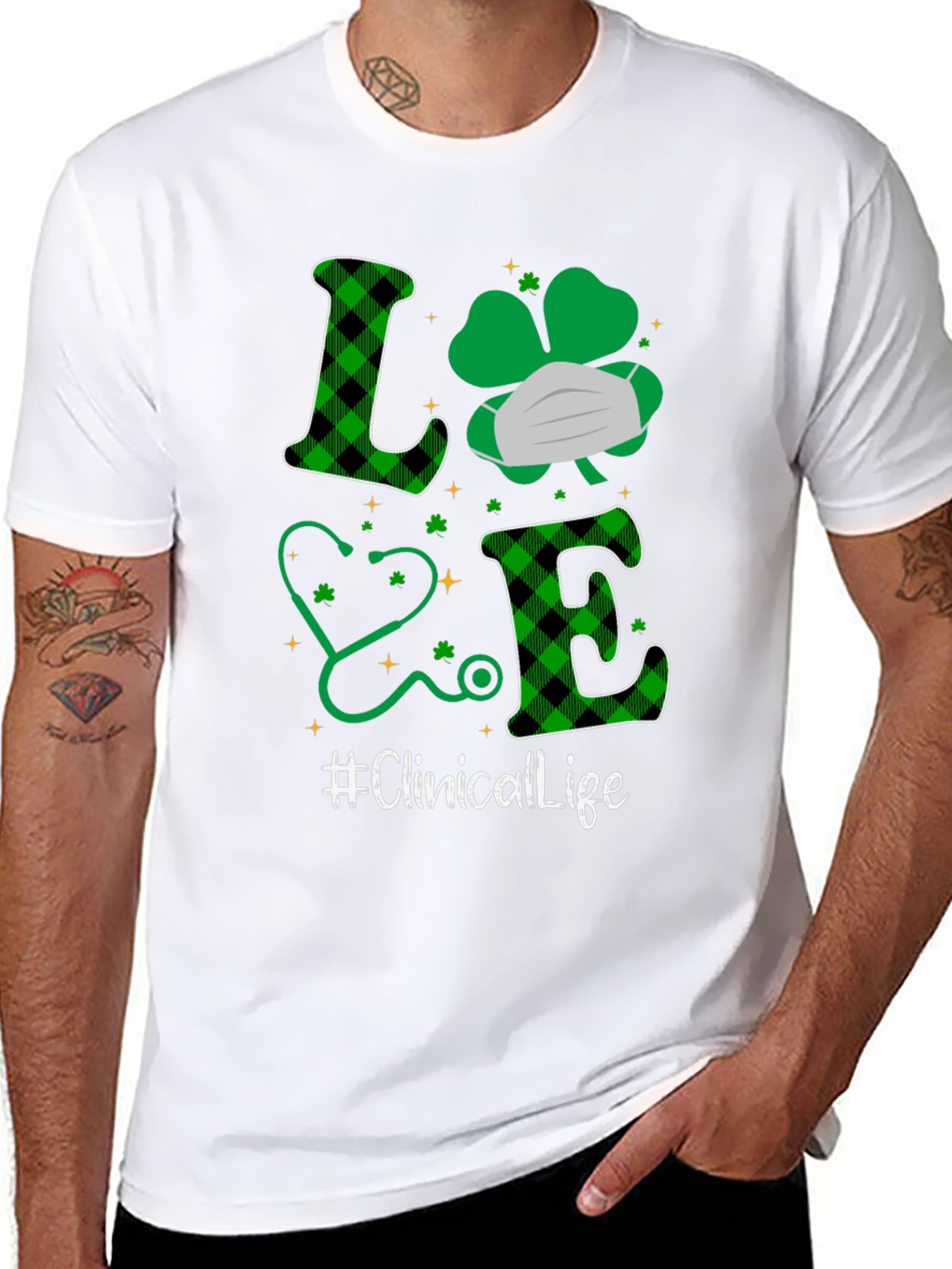 Love Clinical Life St. Patricks Day T-Shirt