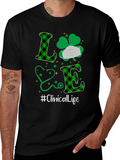 Love Clinical Life St. Patricks Day T-Shirt