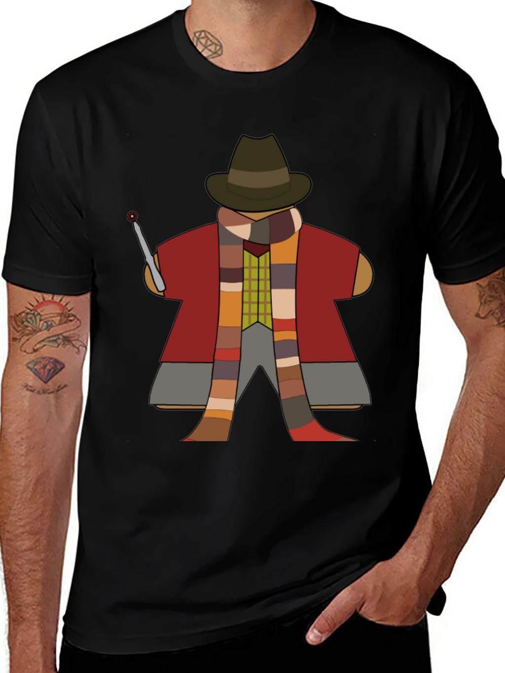 4th Doctor Who Cosplay T-Shirt
