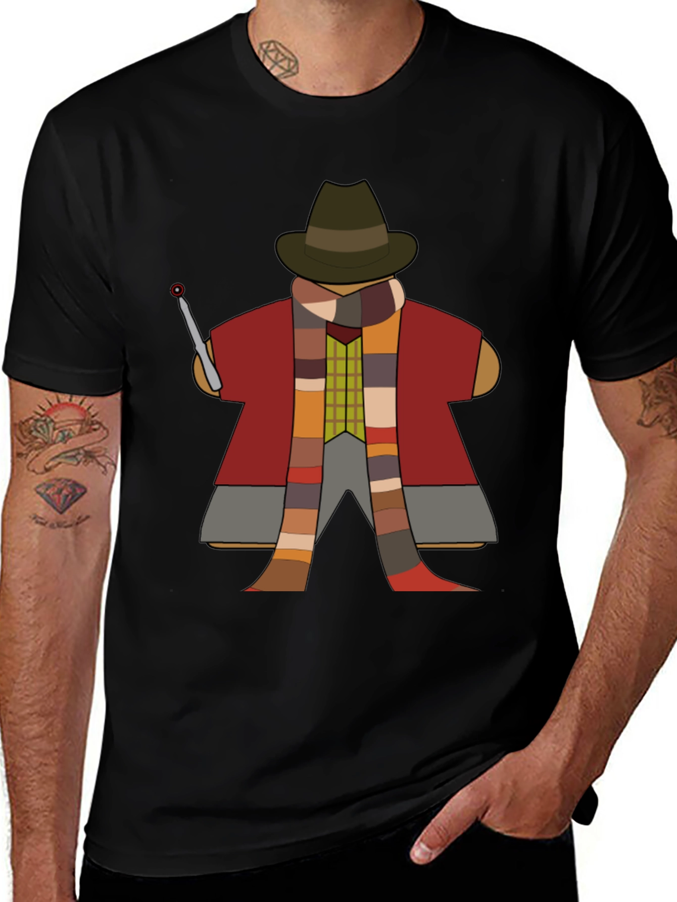 4th Doctor Who Cosplay T-Shirt
