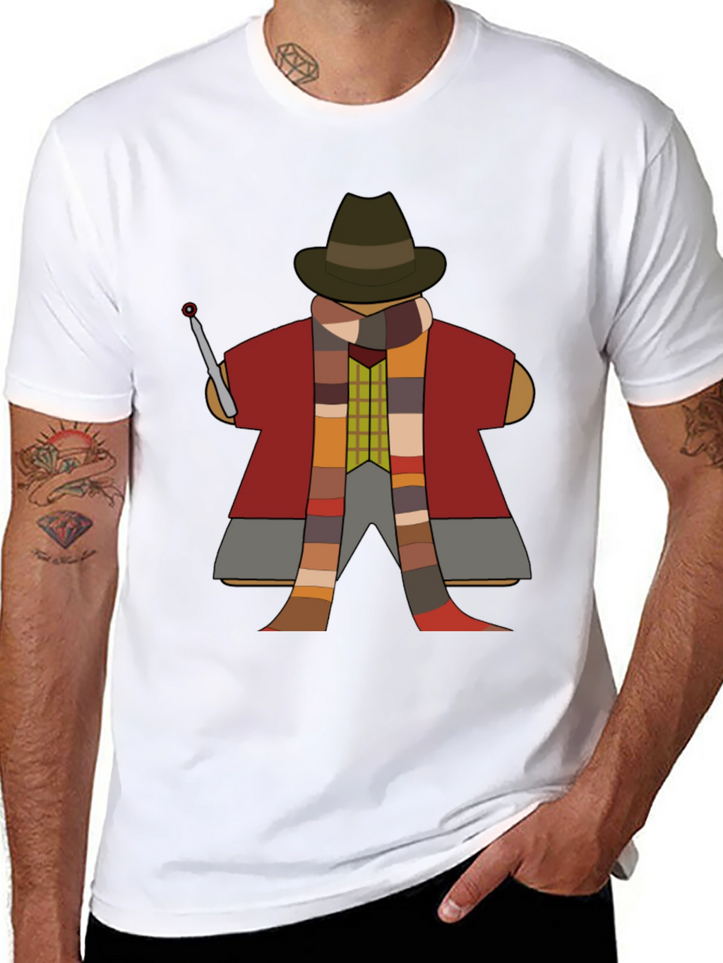 4th Doctor Who Cosplay T-Shirt