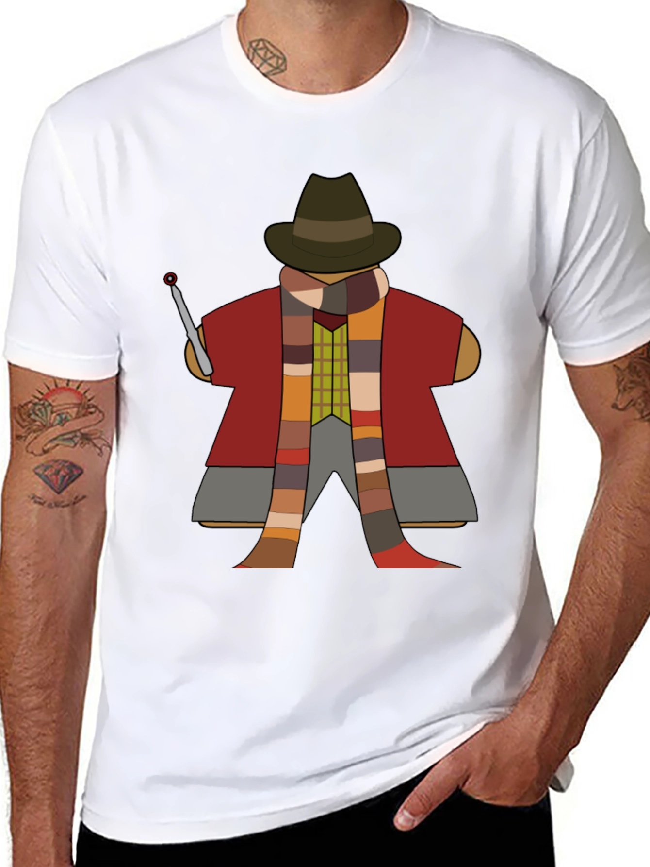 4th Doctor Who Cosplay T-Shirt