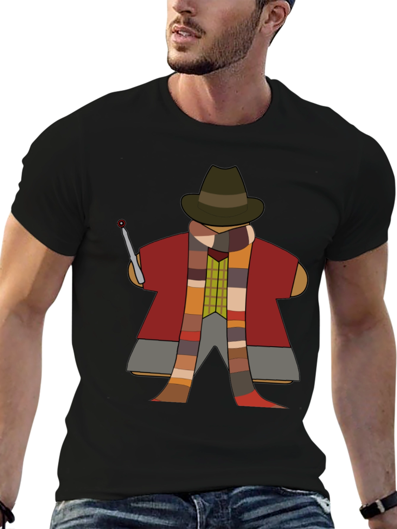 4th Doctor Who Cosplay T-Shirt