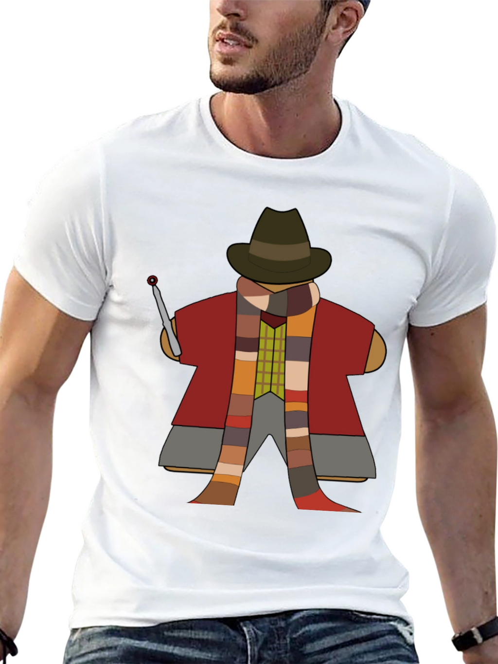 4th Doctor Who Cosplay T-Shirt