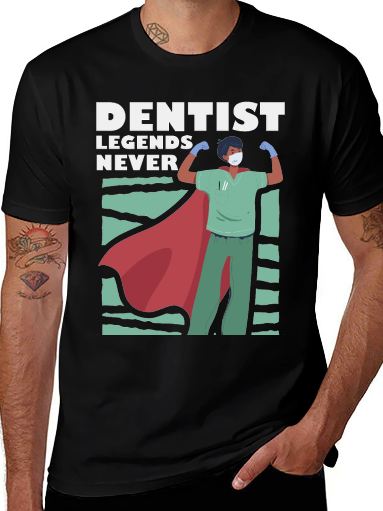 Dentist Legend T-Shirt Hero Dentist Tee