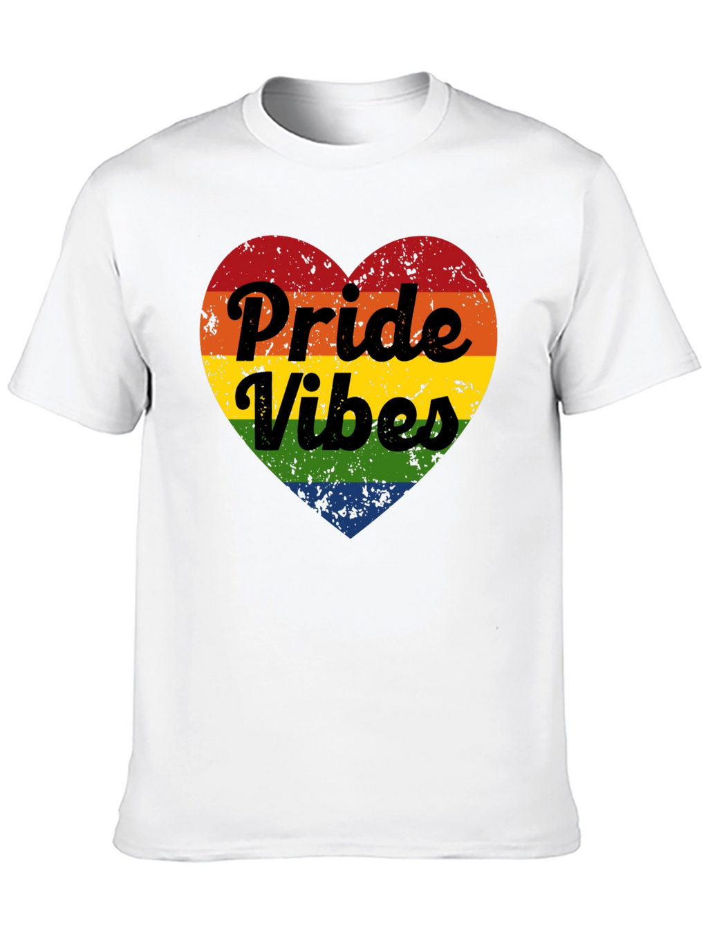 Pride Vibes Heart T-Shirt