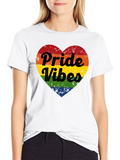 Pride Vibes Heart T-Shirt