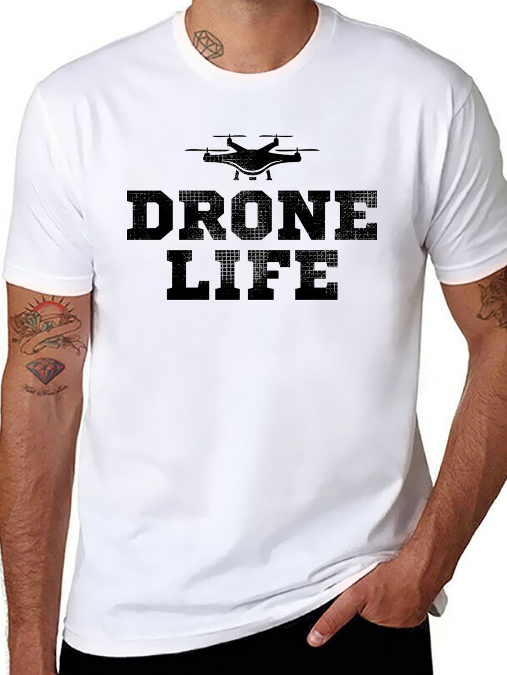 Drone Life Graphic T-Shirt