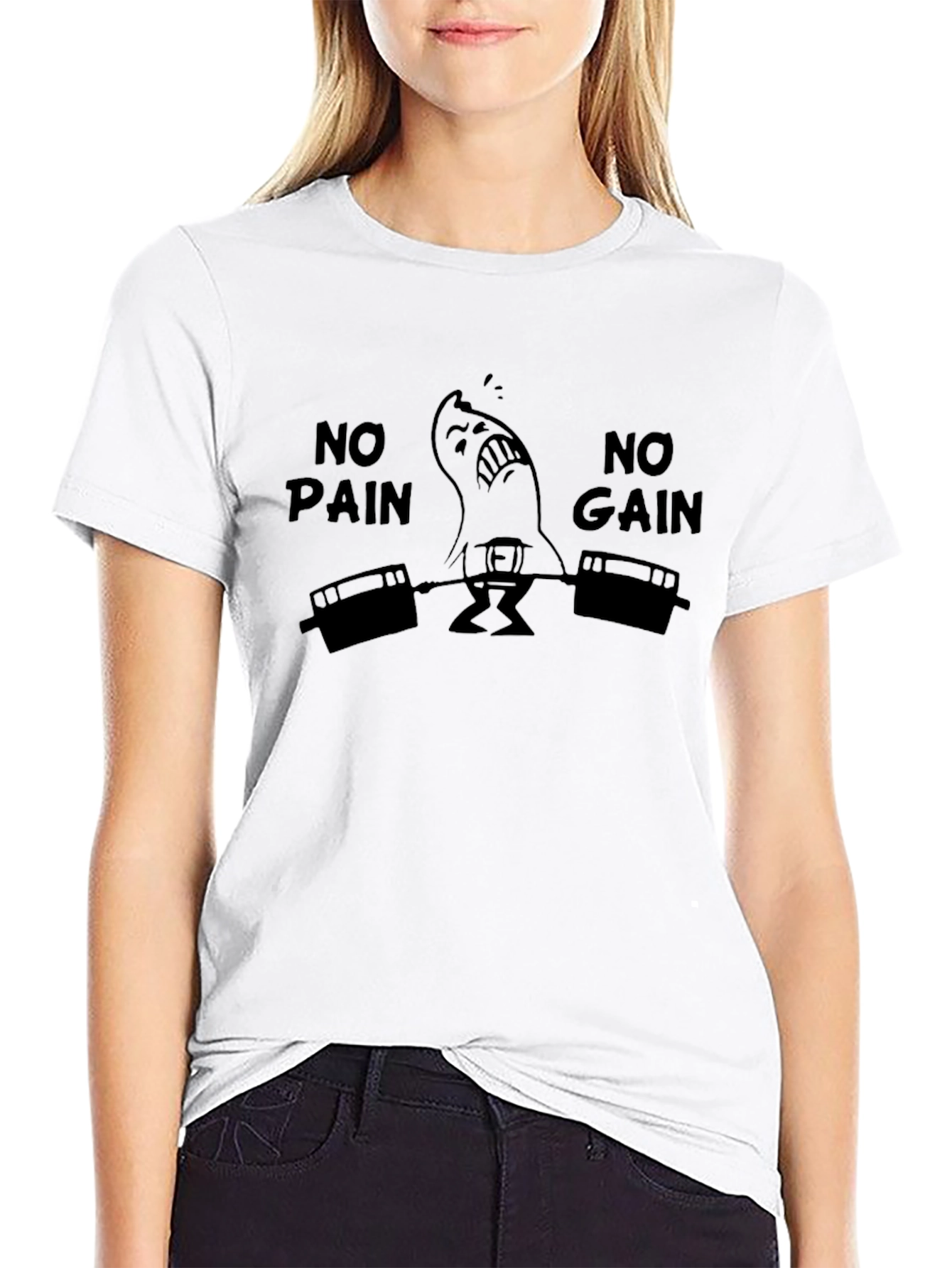 No Pain No Gain Workout T-Shirt