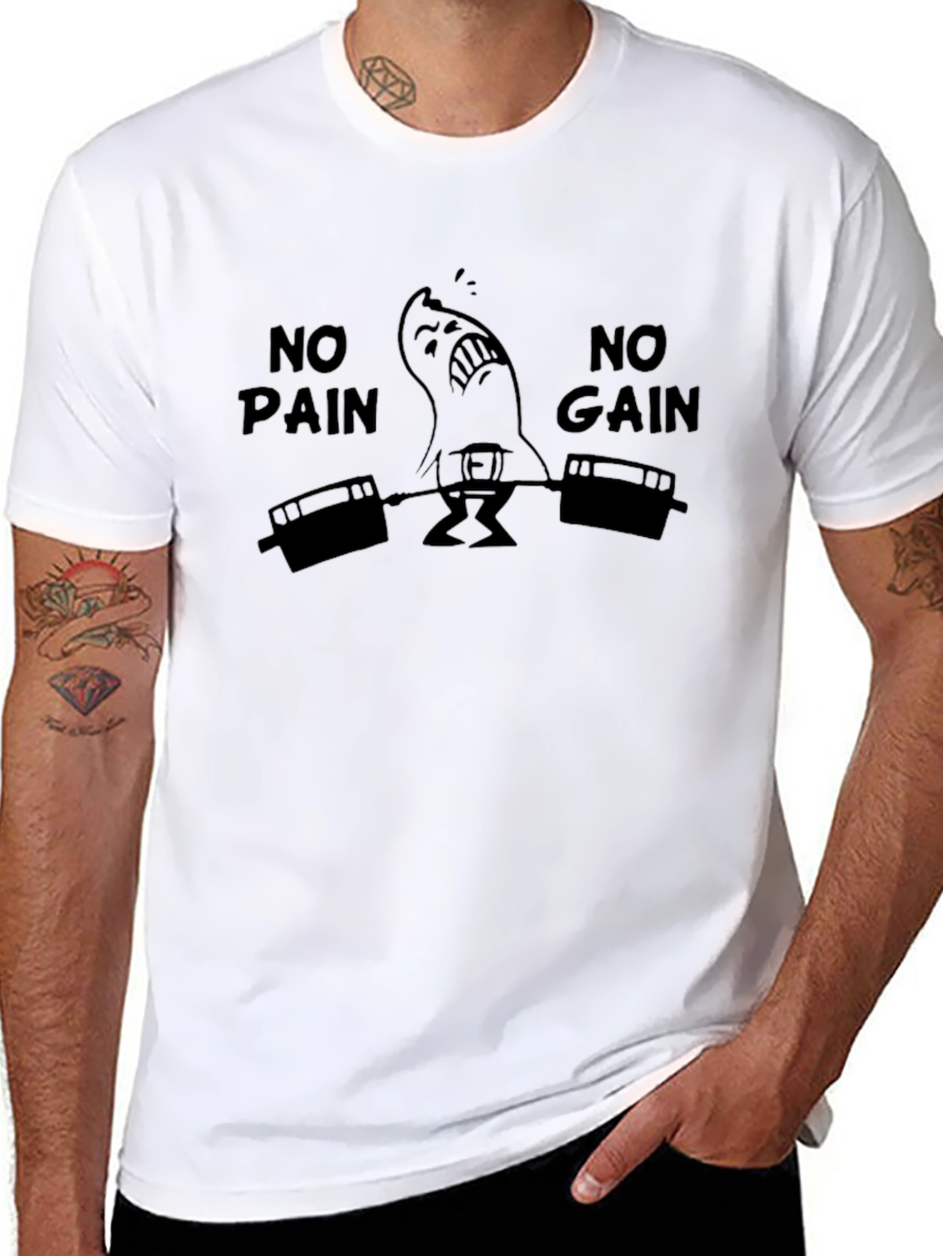 No Pain No Gain Workout T-Shirt