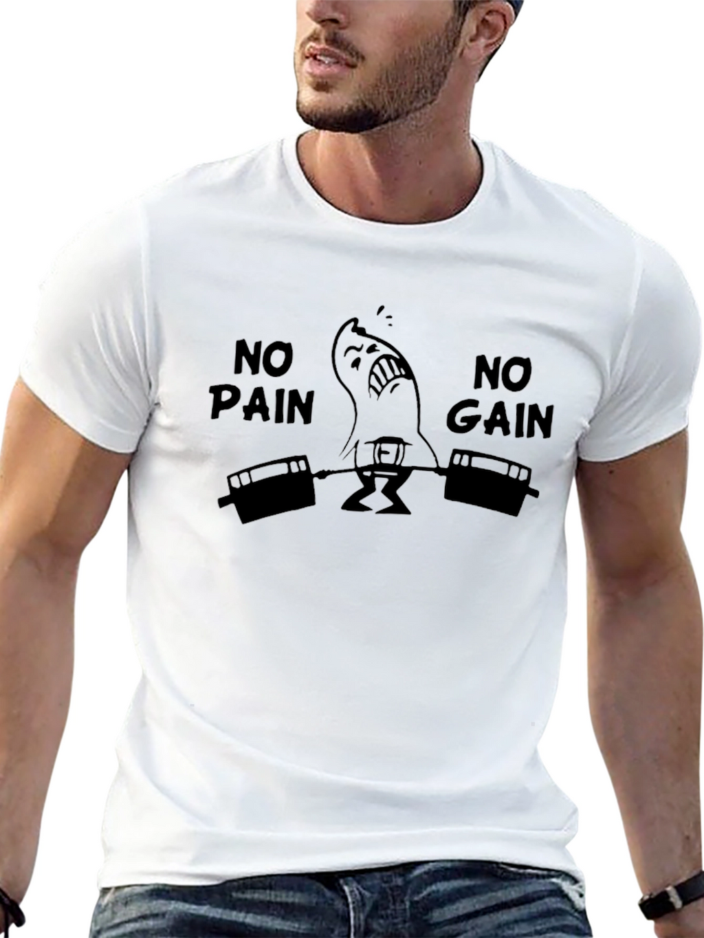 No Pain No Gain Workout T-Shirt