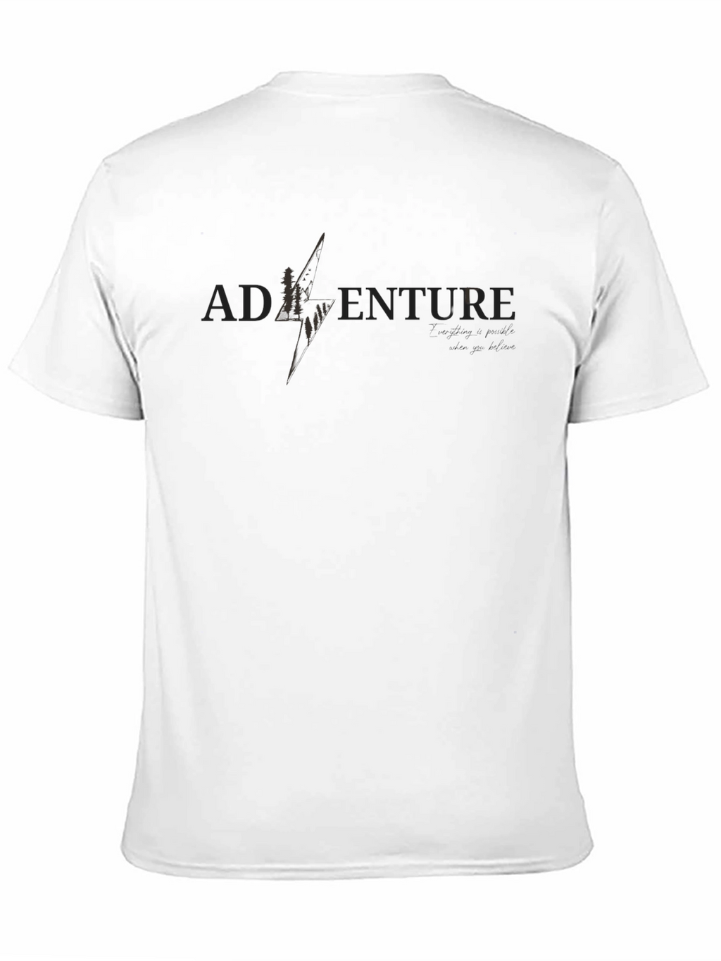 Adventure Graphic T-Shirt - Mens Black Tee