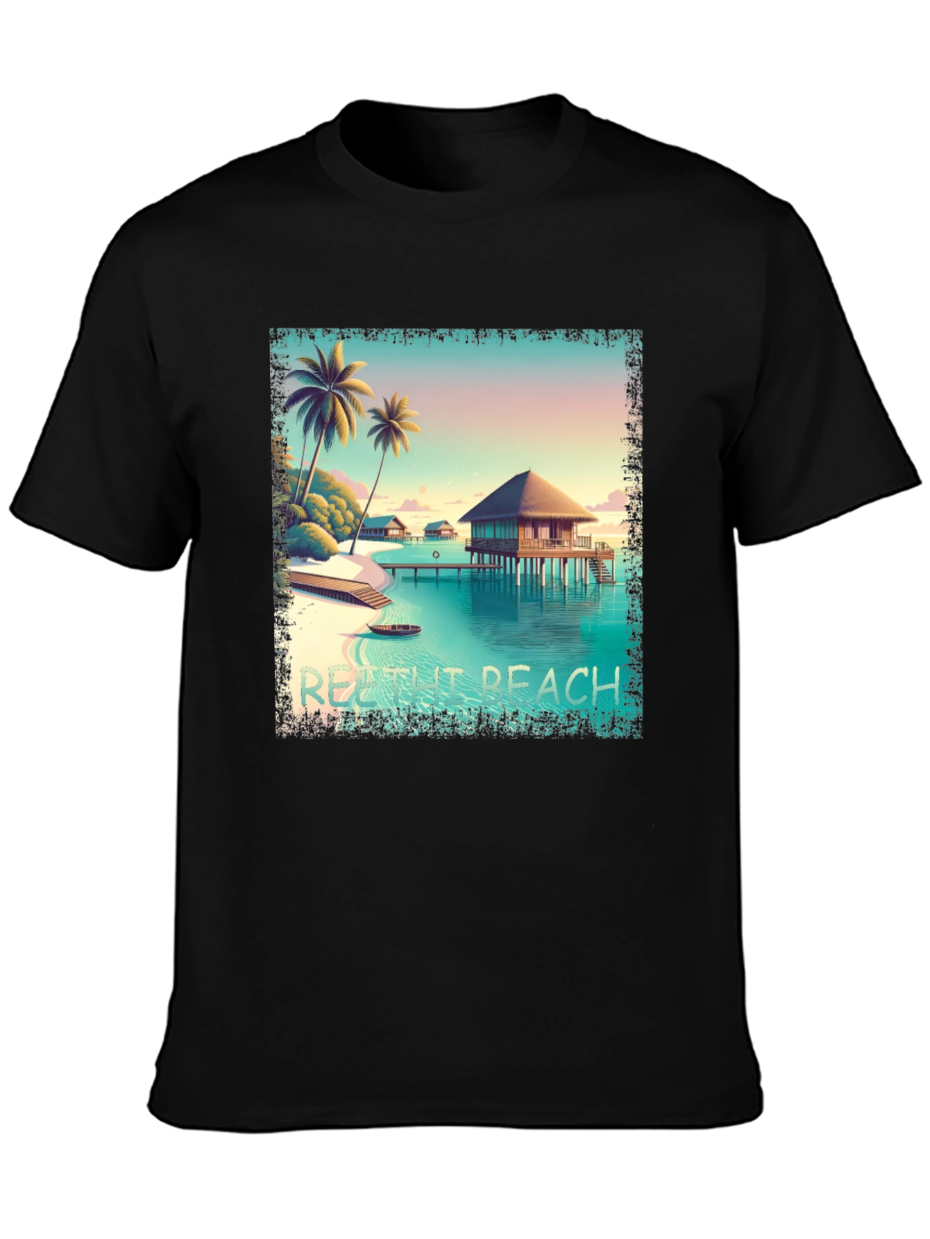 Beach Resort Graphic Tee - Island Life Style